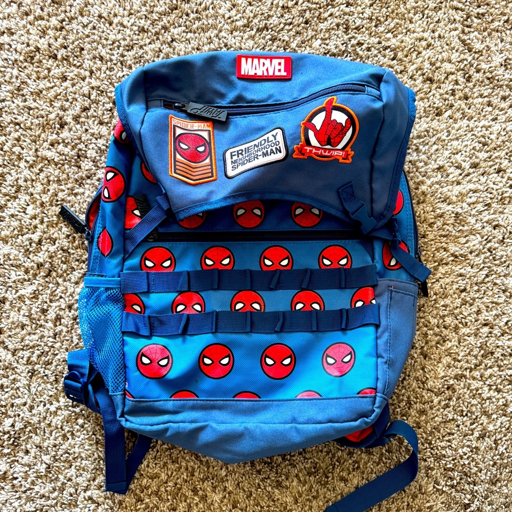 Spider Man book bag - personalized (Ben)